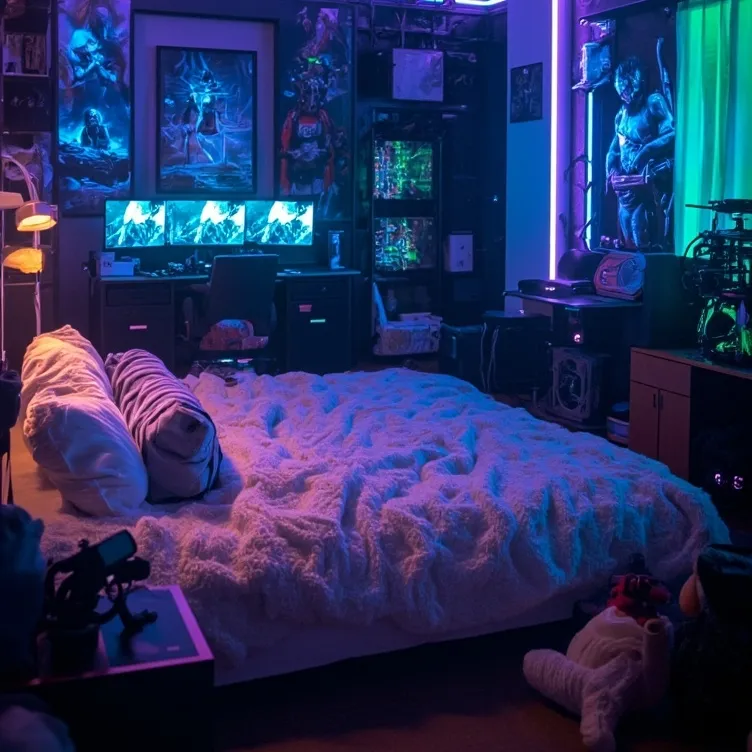 chat with ai character: SLEEPOVER 