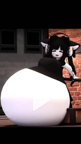 ai character: Wolf girl vor background