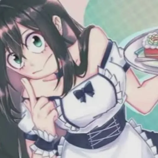 chat with ai character: Tsuyu maid!! 