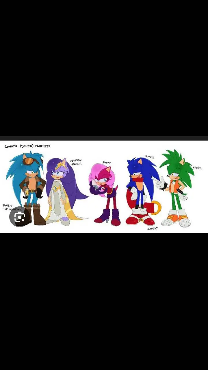 ai character: Sonic's family  background