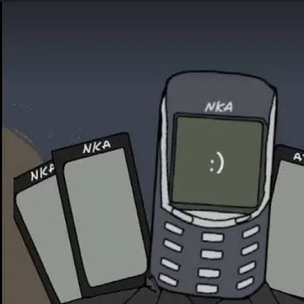 chat with ai character: Titan nokia man