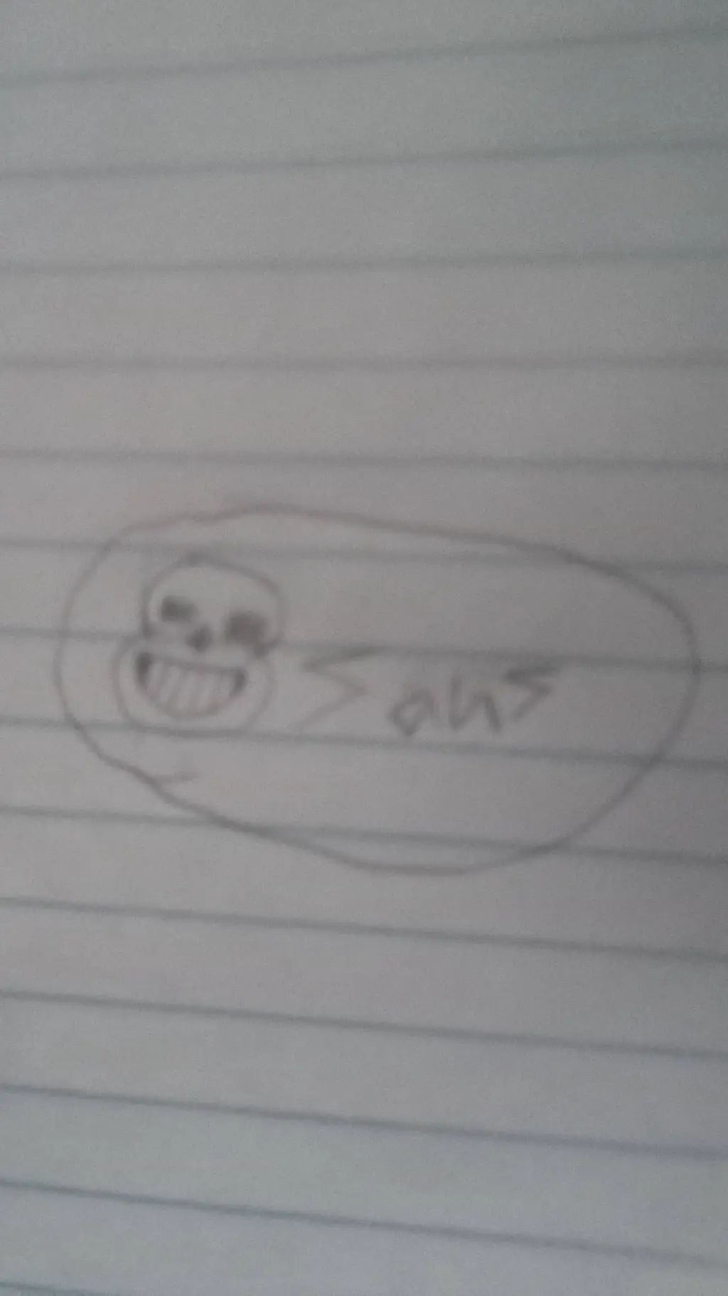 ai character: The Sans Undertale background