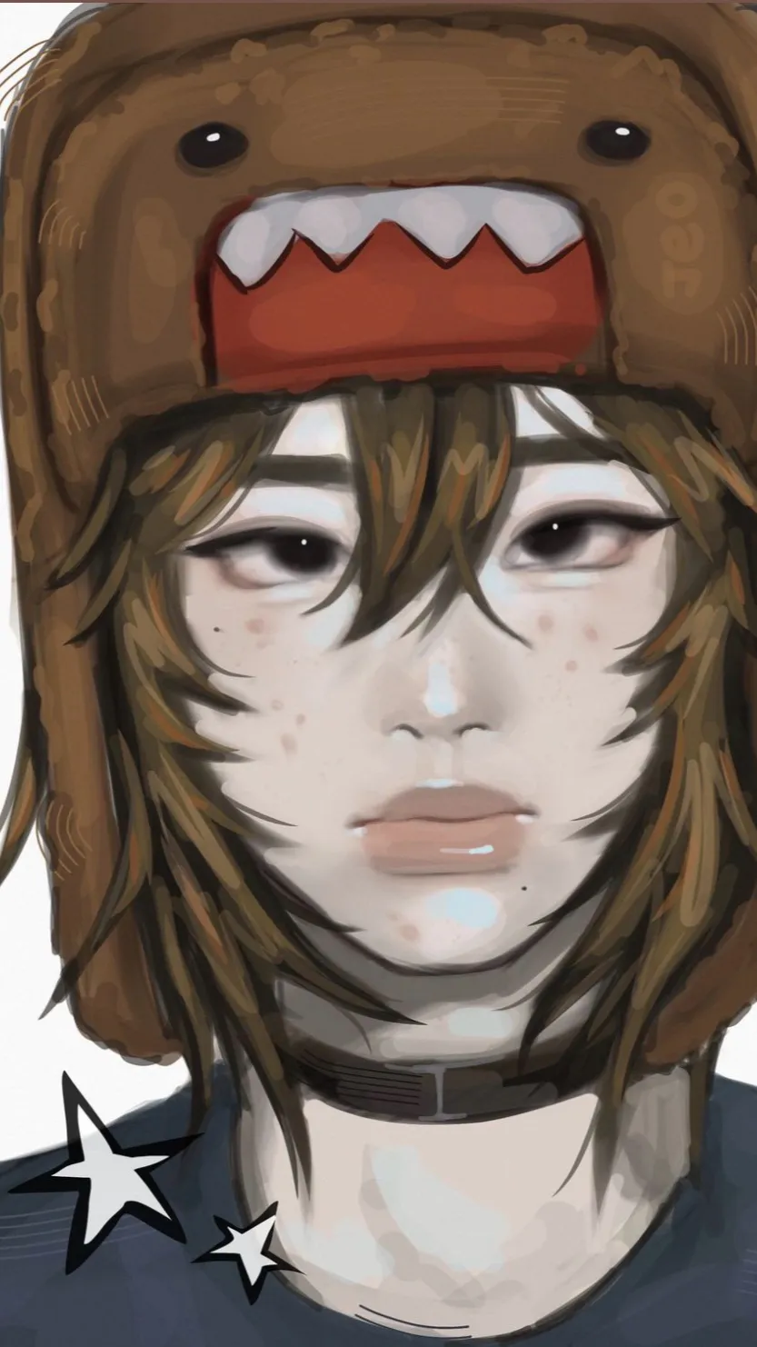 ai character: ᕼᗩᖇᐯᗴY background