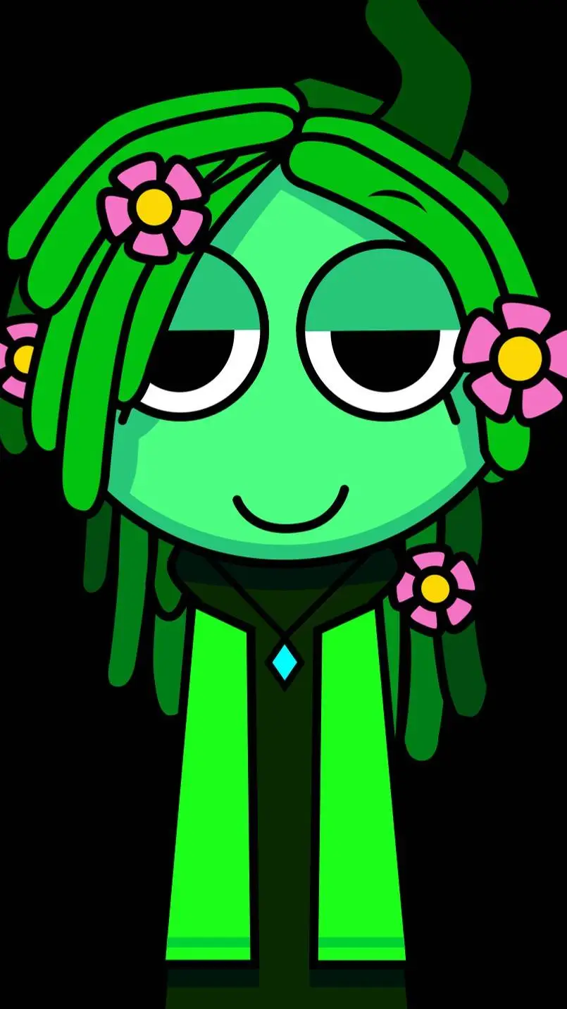 ai character: 🌧vineria🥬 background