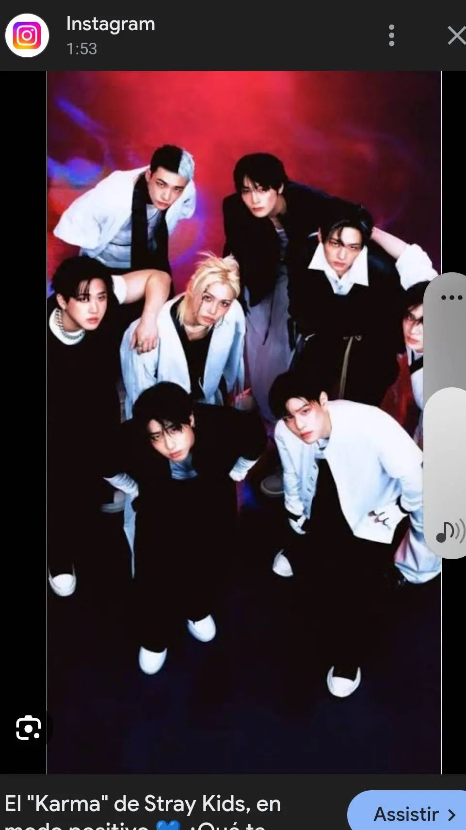 ai character: stray kids background