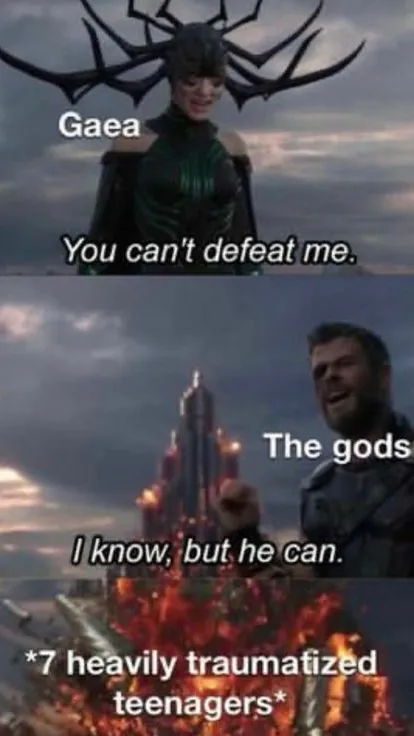 ai character: Pjo: OC AU background