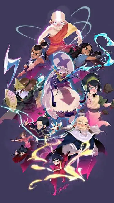 ai character: ATLA  background