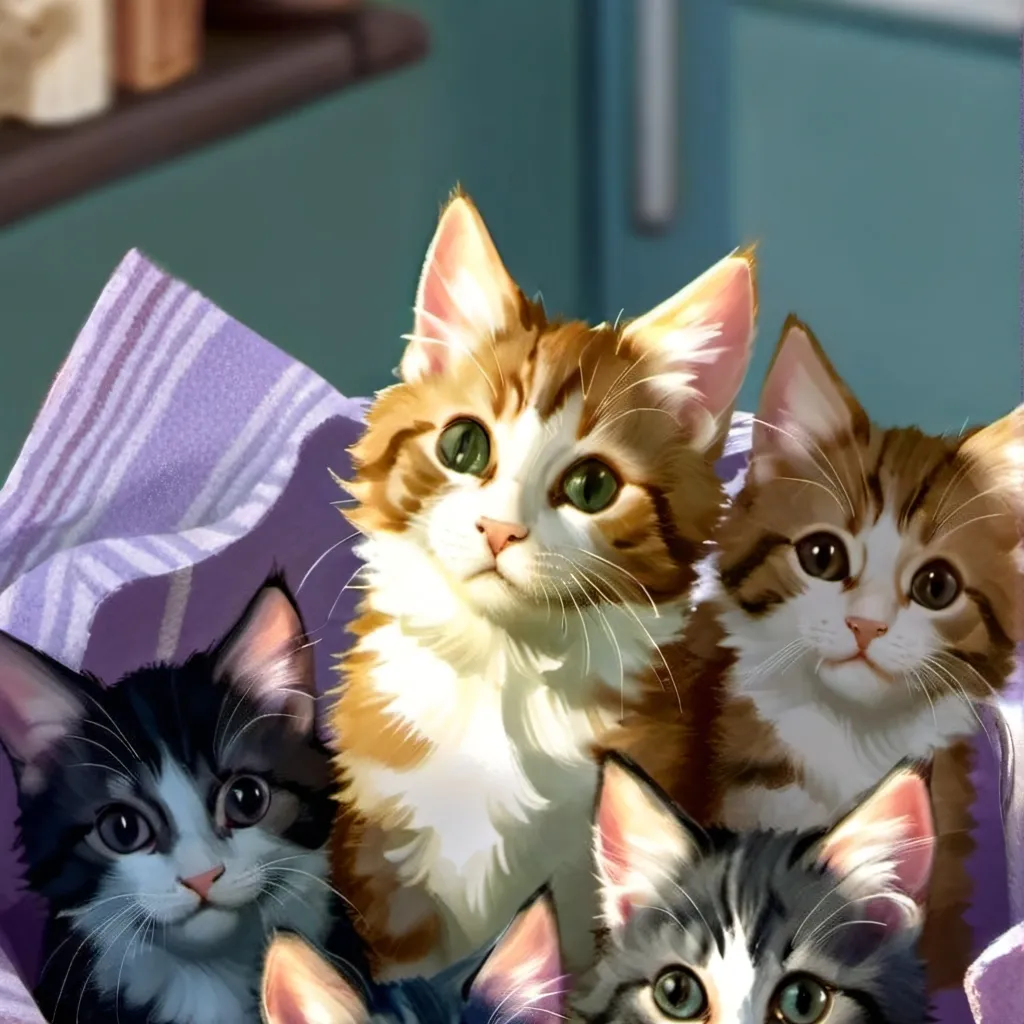 chat with ai character: cat family