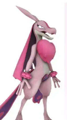 ai character: LoveLeaf(Palworld) background