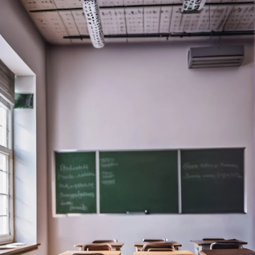 chat with ai character: class room