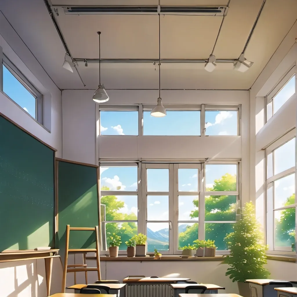 chat with ai character: class room 