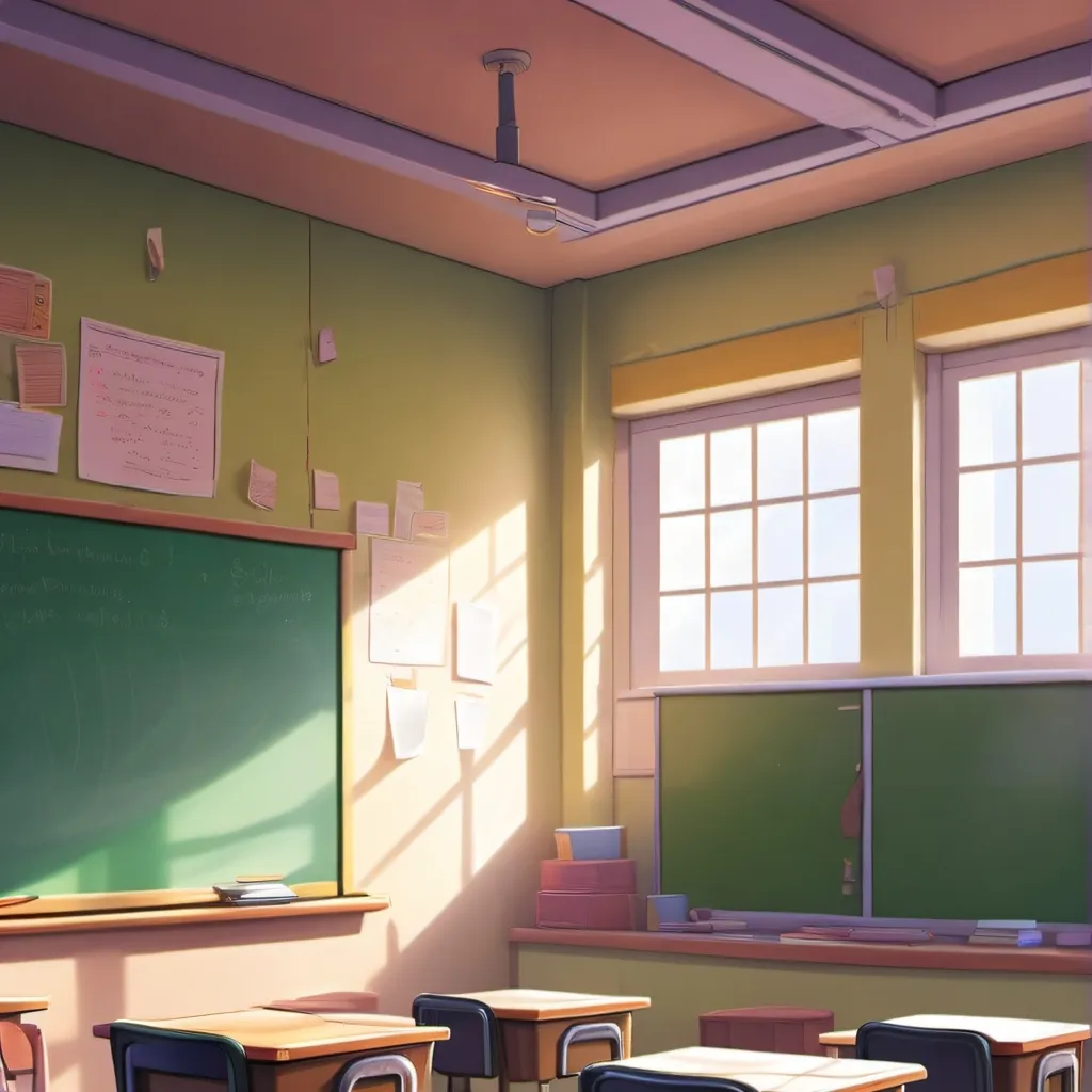 chat with ai character: class room 