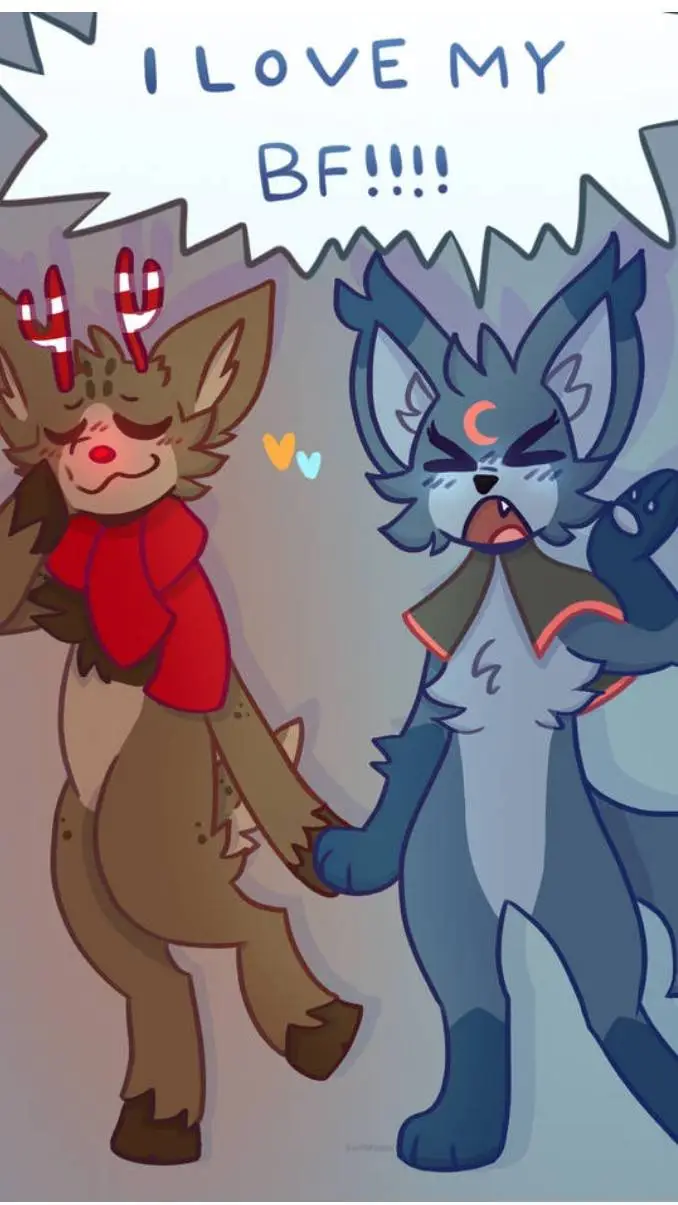 ai character: 🦌Rudie x Eclipse🐺 background