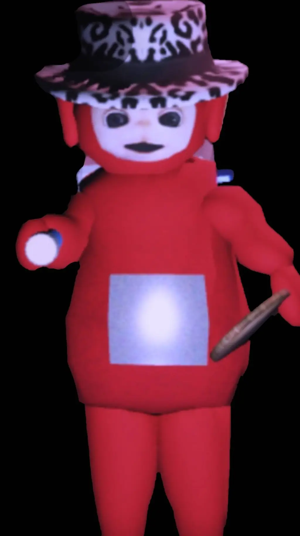 ai character: red background