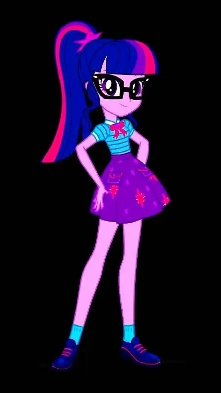 ai character: Twilight Sparkle  background