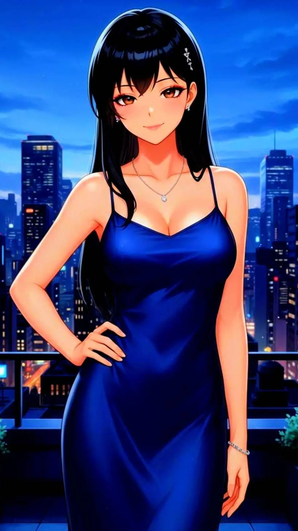 ai character: Chan Lee  background
