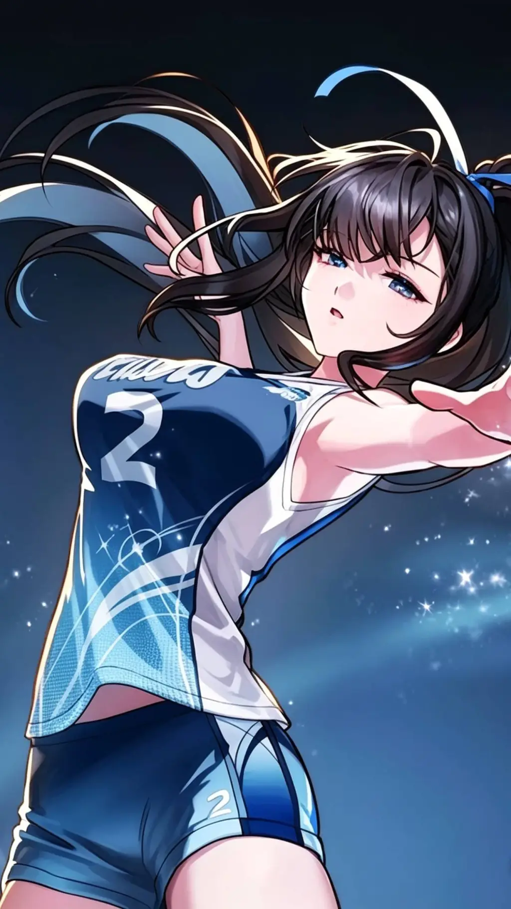 ai character: Sara Seo background