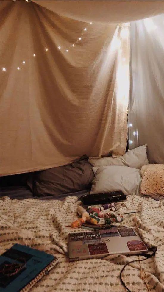 ai character: SLEEP OVER!!  background