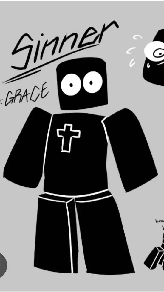 ai character: Grace Sinner background