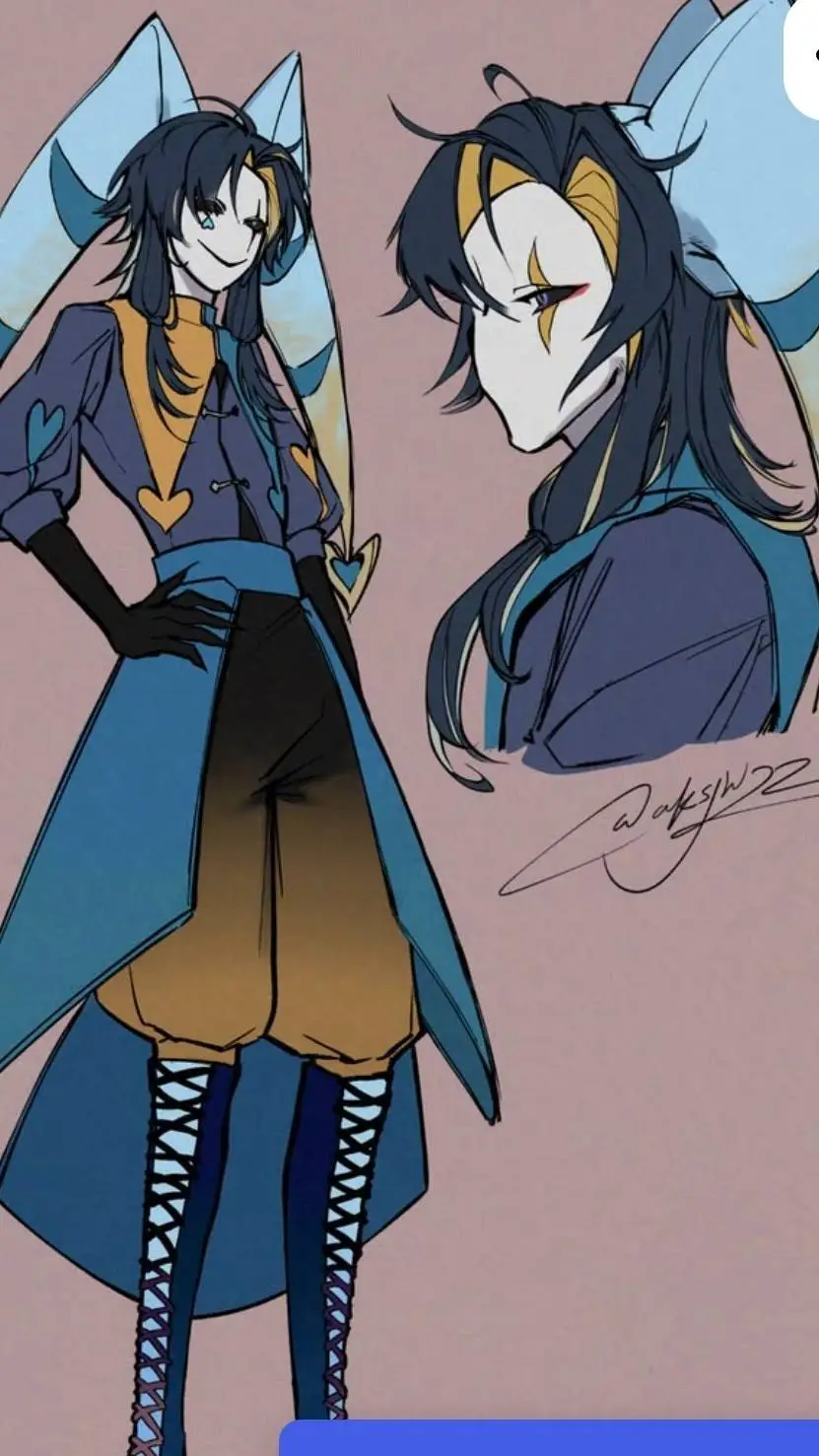 ai character: ☆Tiramisu☆ background