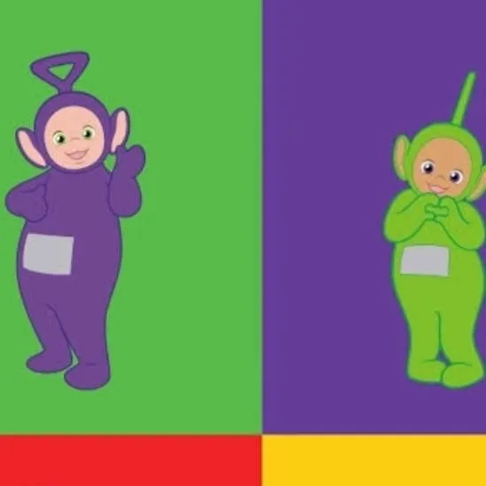 chat with ai character: Los teletubbies 