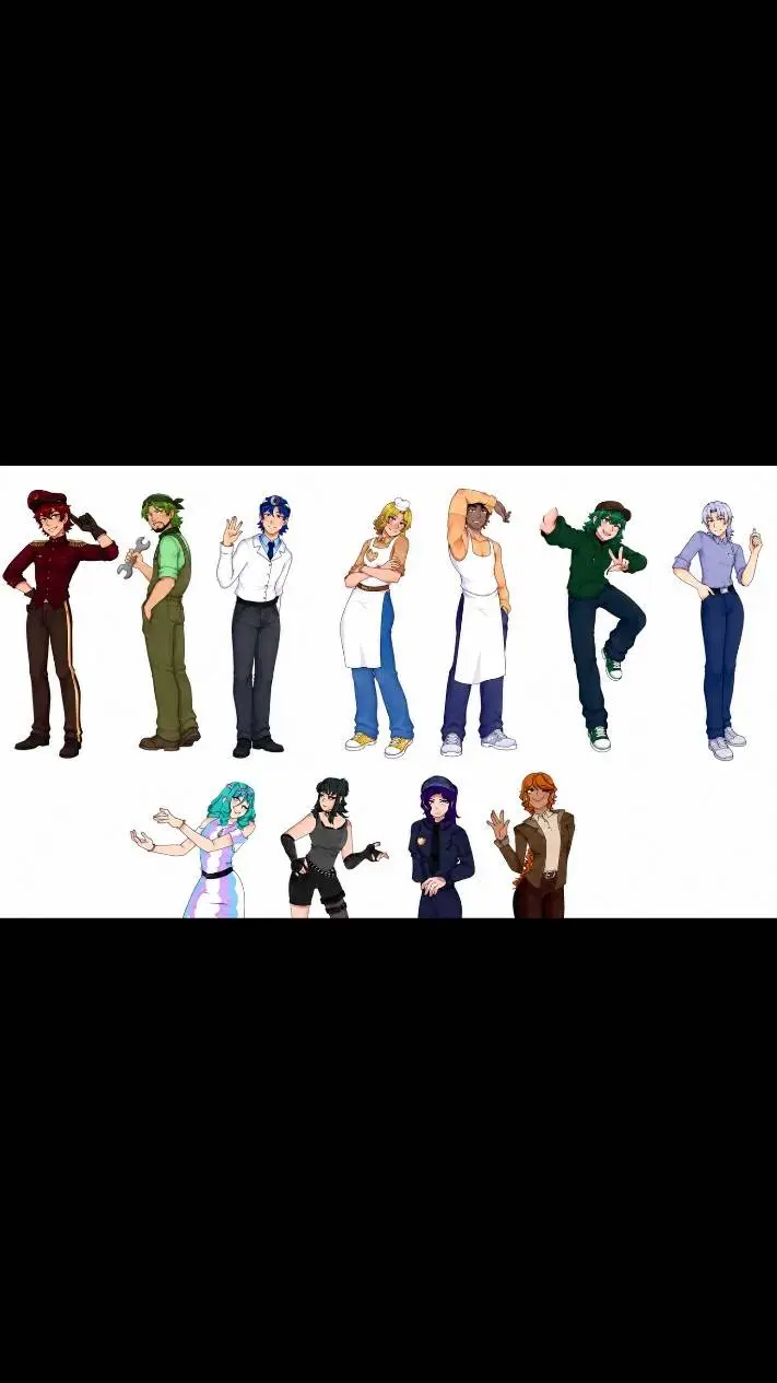 ai character: Among us  background