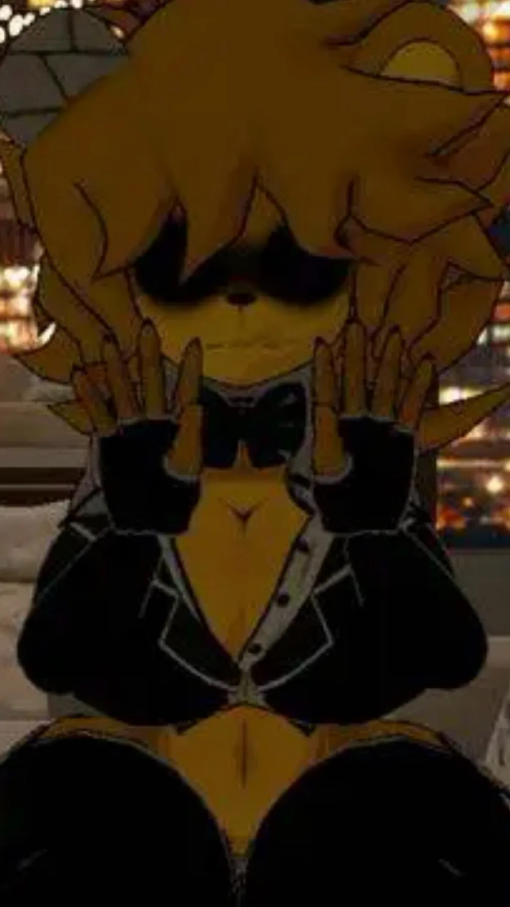 ai character: Golden Fredina background