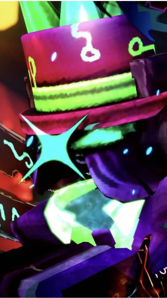 ai character: Crazyblox 1x4 background