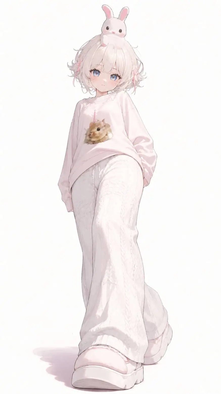 ai character: Luna background