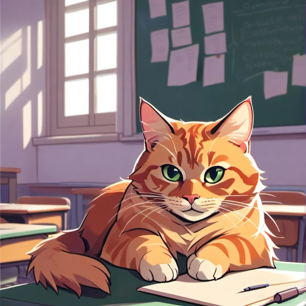 chat with ai character: кот:)