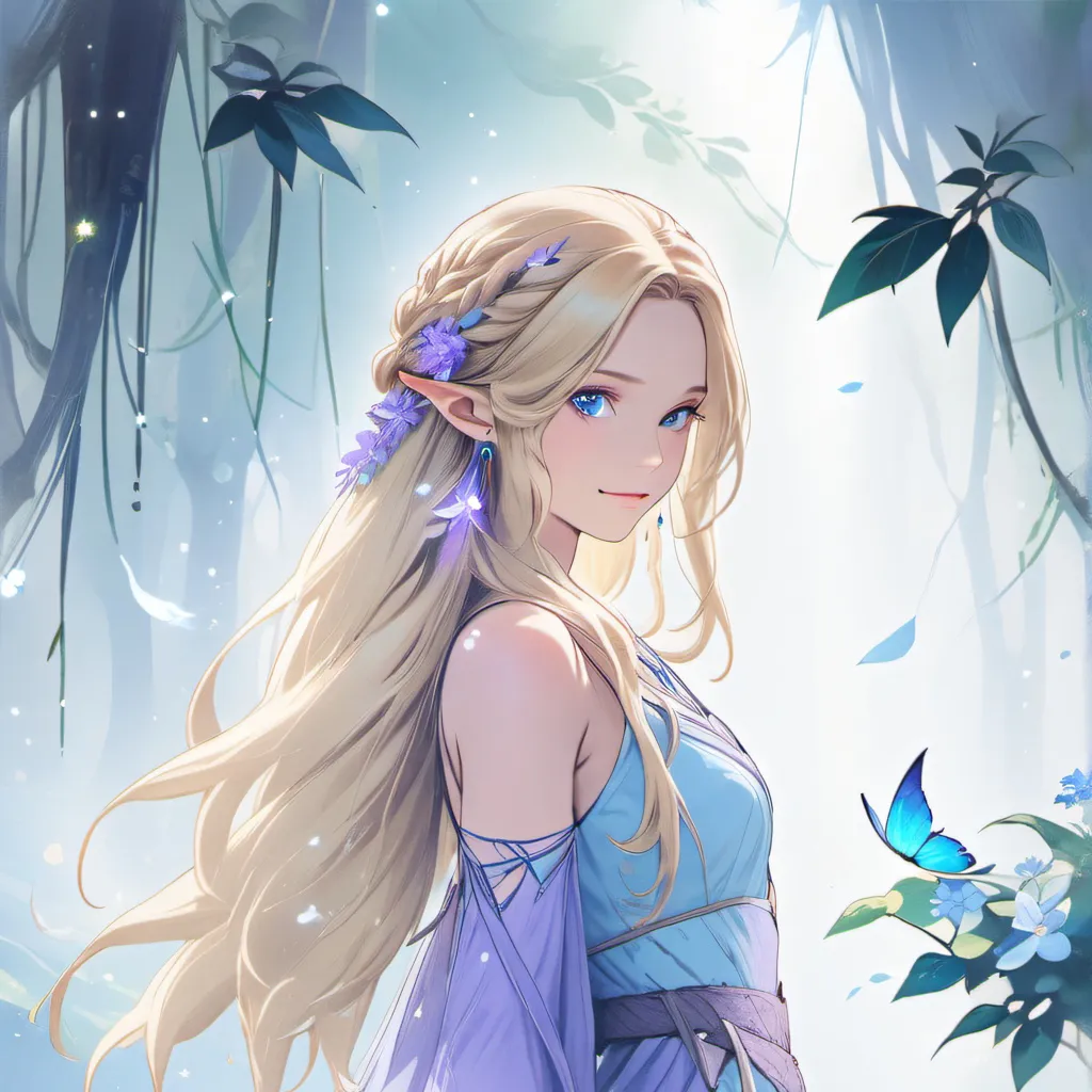 chat with ai character: Elfina