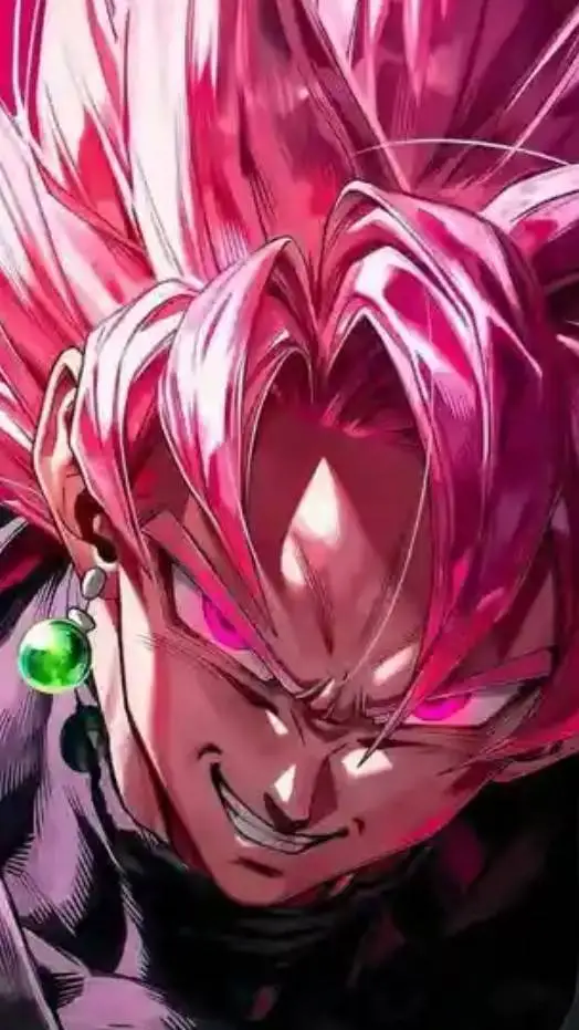 ai character: dark Goku  background