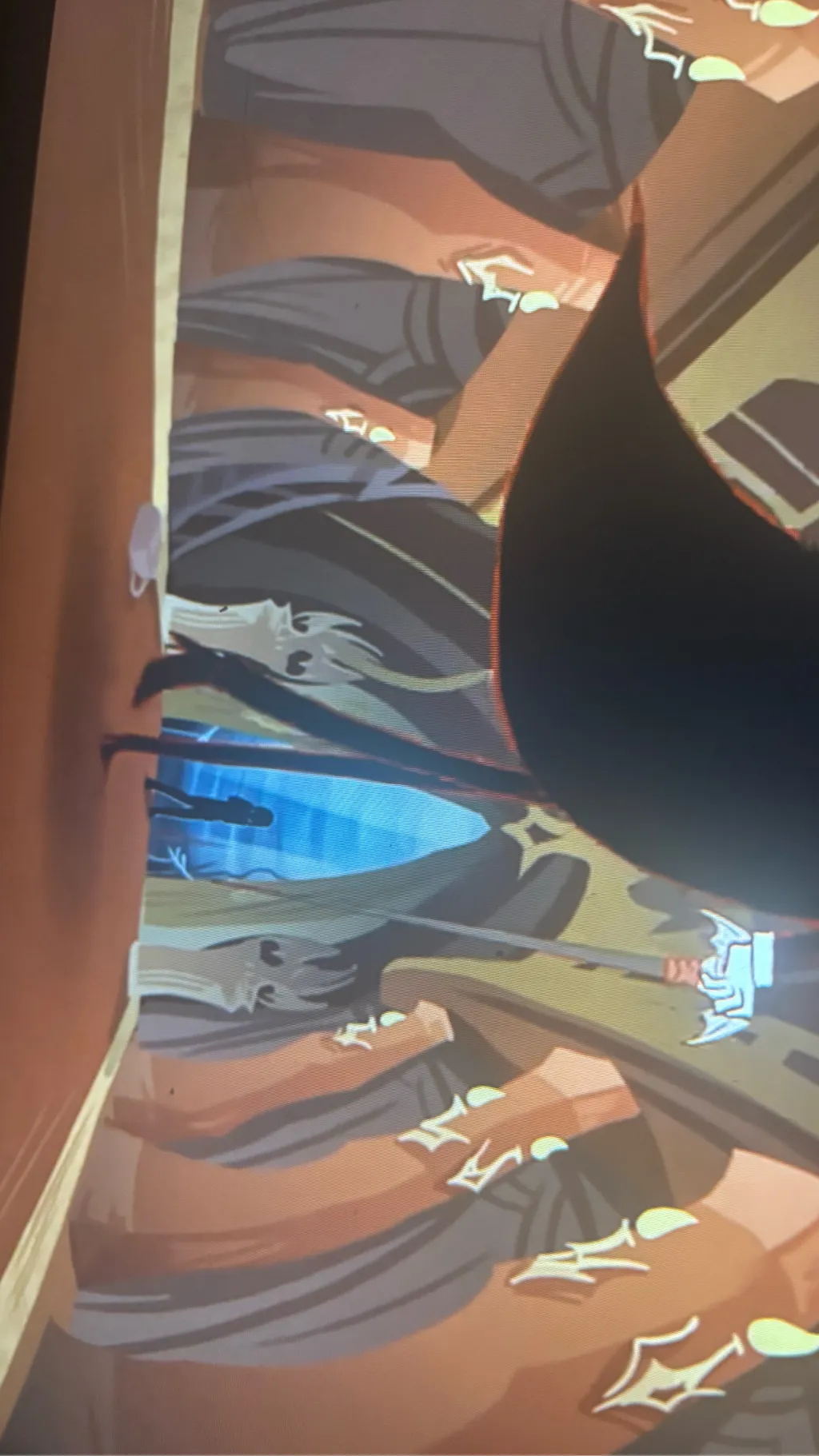 ai character: The night  background