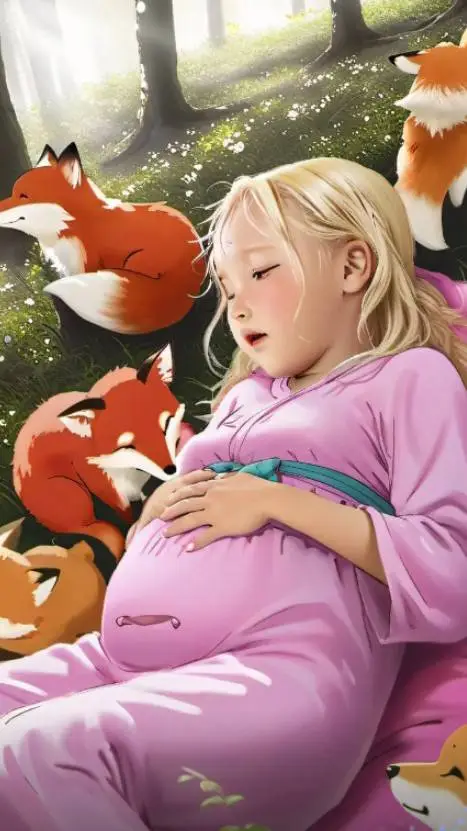 ai character: your this fox girl background