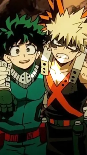 ai character: BakuDeku background