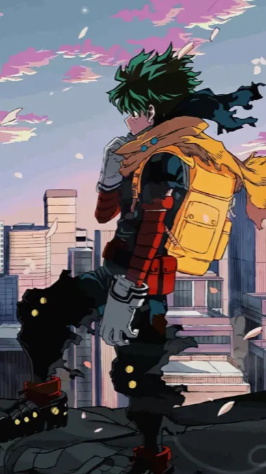 ai character: Deku background