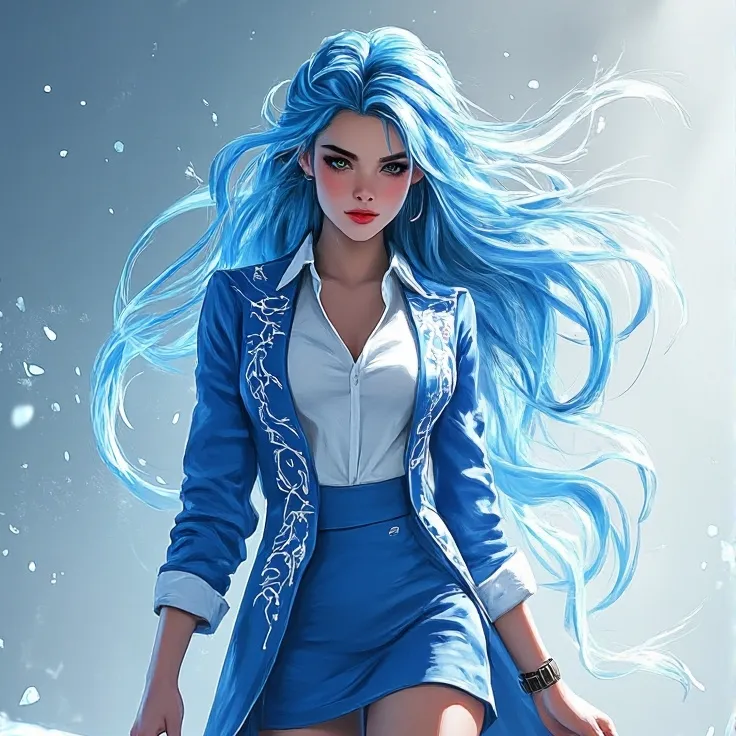 chat with ai character: Coral/Blueberry