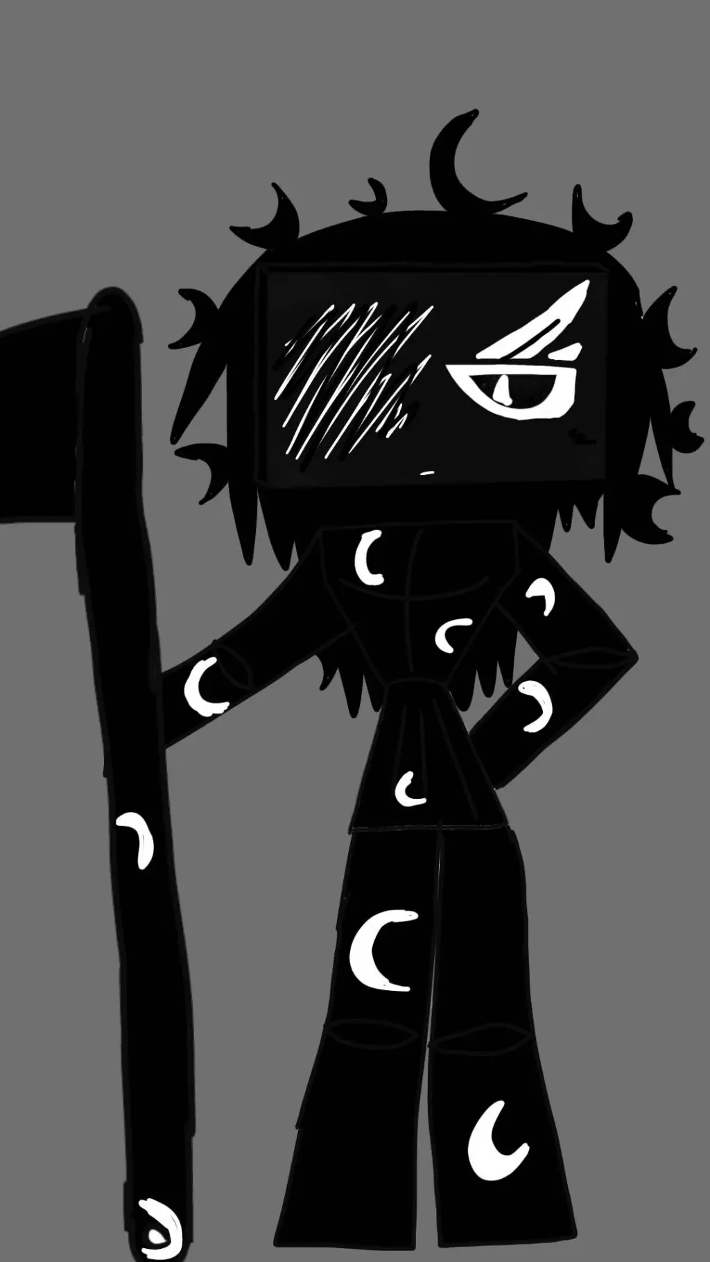 ai character: @#£_&-+( background