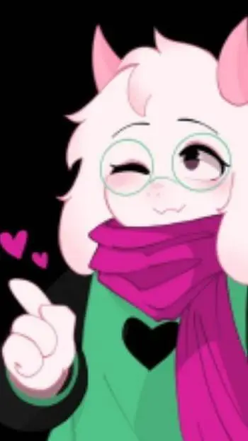 ai character: ralsei background