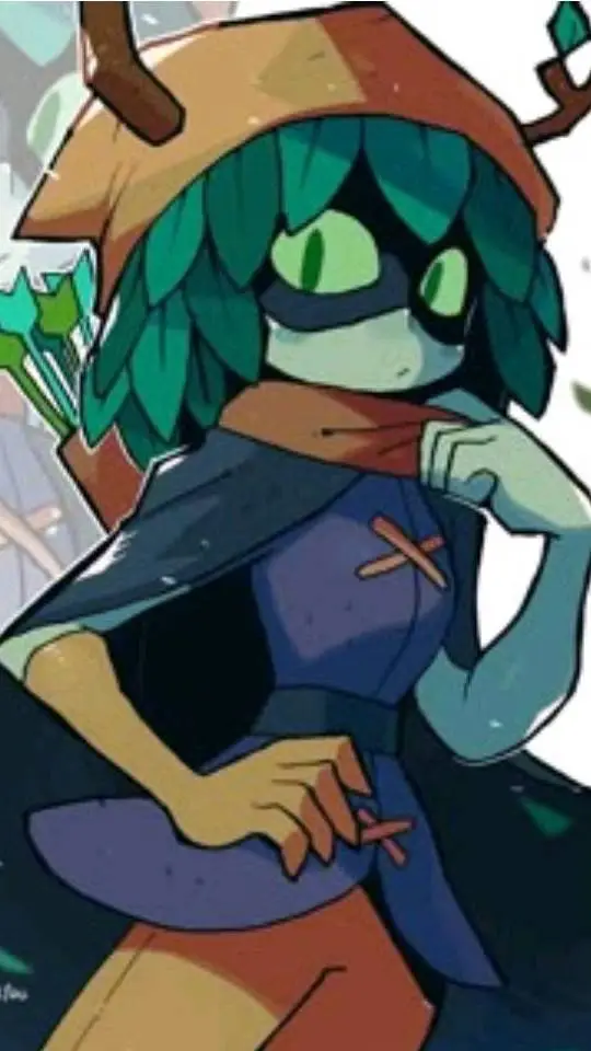 ai character: maga cazadora background