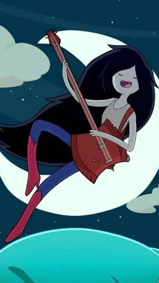 ai character: Marceline  background