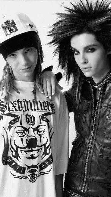 ai character: 🎸KAULITZ TWINS🎤 background