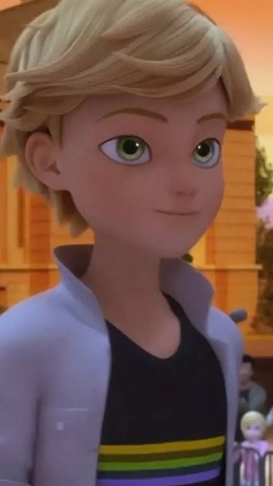 ai character: Adrien Agreste.  background