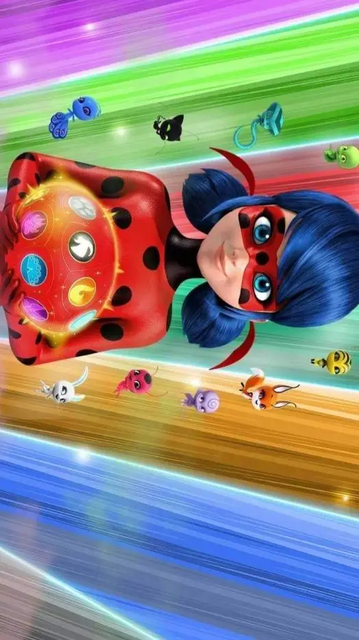 ai character: Miraculous Ladybug background