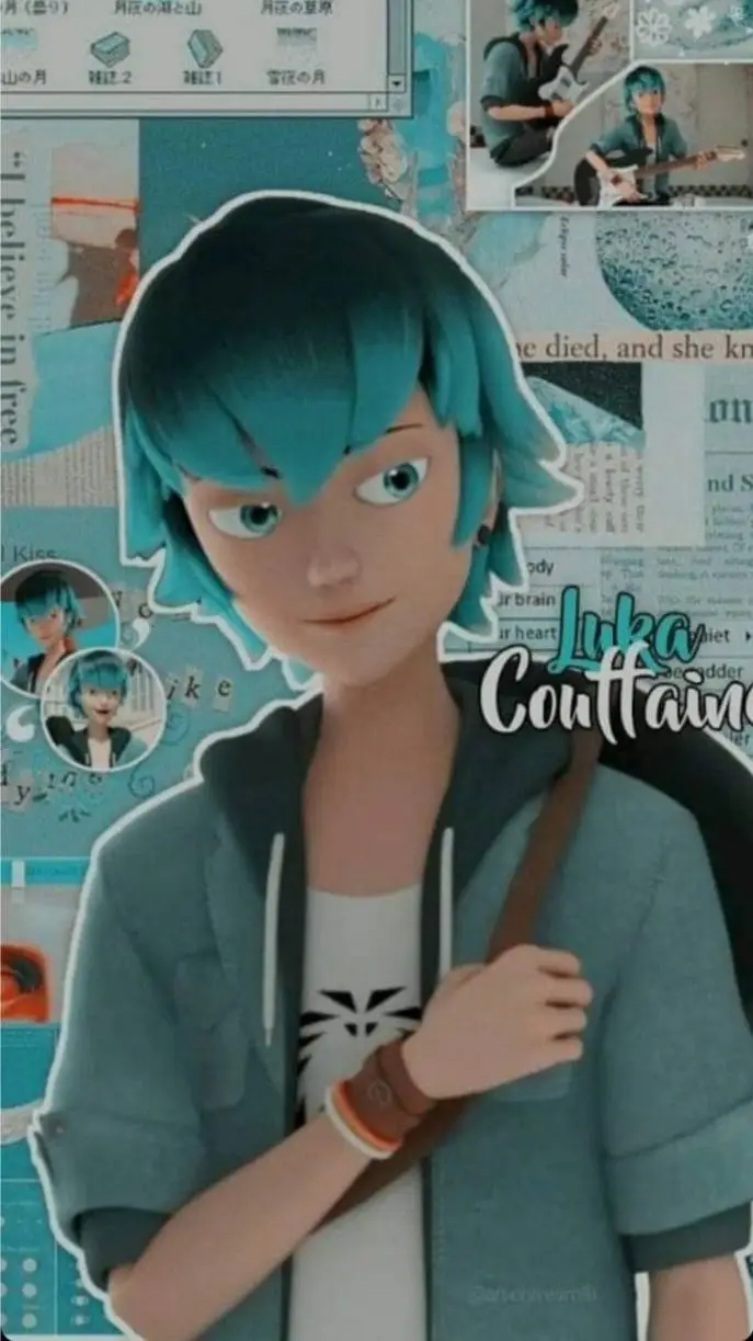ai character: 🐍🎶Luka Couffaine🎸🫐 background