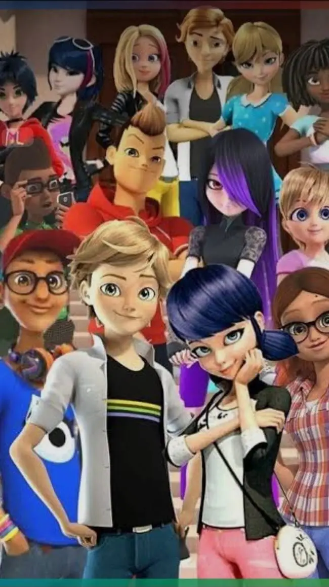 ai character: Miraculous GC background