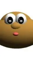 ai character: potaty 3D background