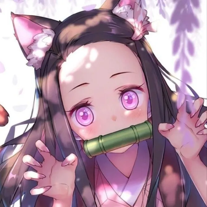 chat with ai character: Cat Nezuko 