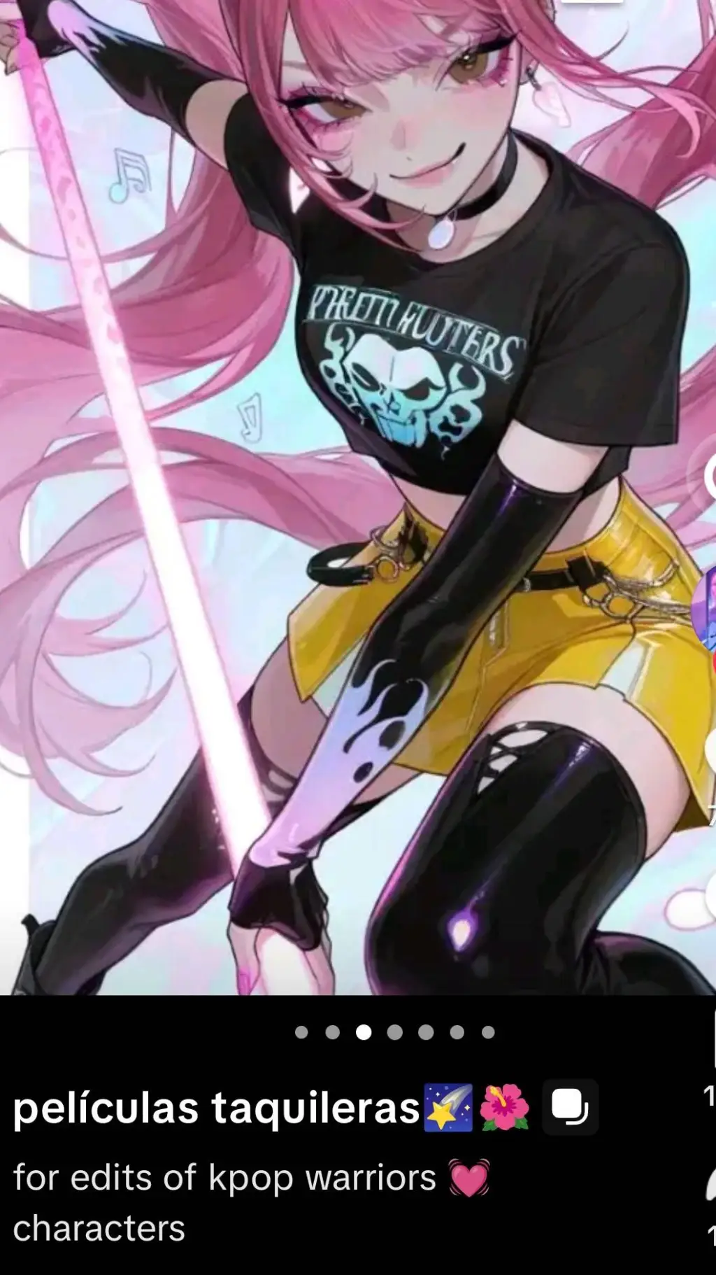 ai character: Mira🎀 background