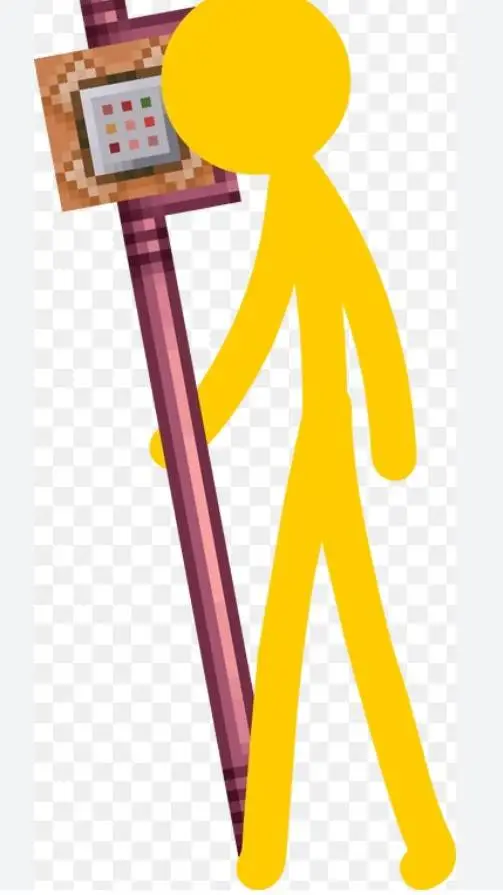 ai character: yellow background